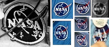 NASA vector Type III patch photos