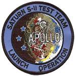 Apollo Saturn S-II Test Team Launch Operation replica patch