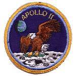 Cape Kennedy Medals 3 inch Apollo 11 patch