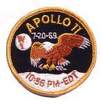 Flint Model Supply Apollo 11 3 inch souvenir patch