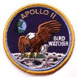 Lion Brothers 3 inch Apollo 11 Bird Watcher patch