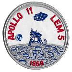 Apollo 11 AS11LEM5 patch