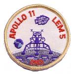 Apollo 11 LEM 5 3 inch souvenir patch