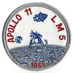 Apollo 11 AS11LM5 patch