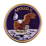 Universal Commemorative Apollo 11 patch