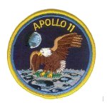 Universl Commemorative Apollo 11 patch variant