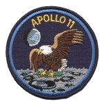 Universal Commemorative Apollo 11 patch variant 3