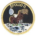 Unknown manufacturer 3 inch Apollo 11 patch 6