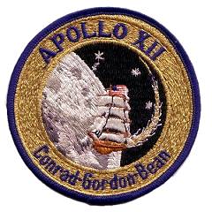 Apollo 12 crew souvenir patch