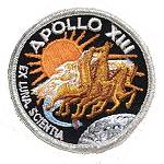 Cape Kennedy Medals 3 inch Apollo 13 patch