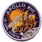 Lion Brothers plastic backed Apollo 13 patch