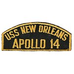 Apollo 14 USS New Orleans patch