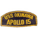 Apollo 15 USS Okinawa patch