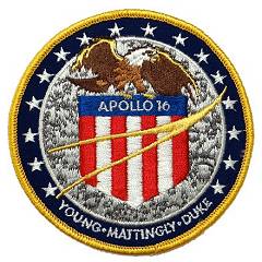 Apollo 16 crew patch