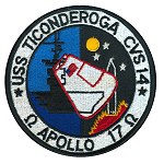 Apollo 17 recovery patch