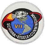 Apollo 7 crew patch replica