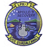 Apollo 9 recovery patch Randy Hunt replica