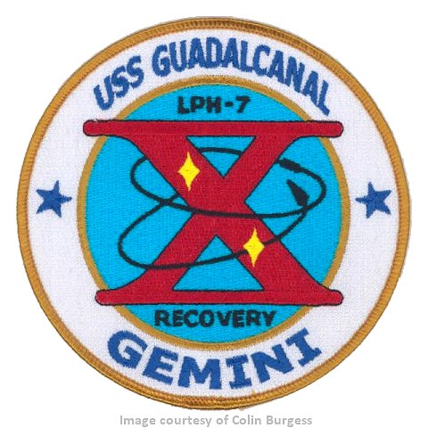 USS Guadalcanal LPH-7 Apollo 9 Recovery Patch, Amphibious Ship Patches, Navy Patches