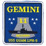 Gemini 11 recovery patch Randy Hunt replica
