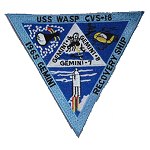USS Wasp Gemini recovery patch replica