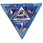 USS Wasp Gemini recovery patch