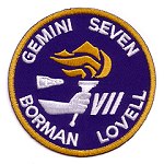 Crew Patches Gemini 7 crew souvenir patch replica