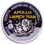 North American Rockwell Apollo Launch Team KSC patch replica