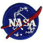 Dallas Cap & Emblem Blue bordered NASA vector patch