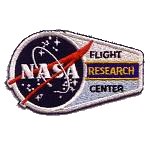 Flight Research Center NASA insignia patch
