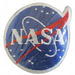 White border NASA vector patch by St Louis Emblems