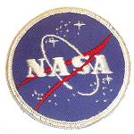 White border NASA vector patch variant 5
