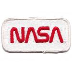 AB Emblem NASA worm logotype patch