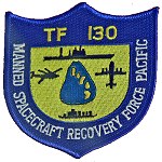 Manned Spacecraft Pacific Recovery Force TF-130 patch Randy Hunt replica