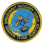 Manned Spacecraft Atlantic Recovery Force TF-140 patch