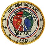 Skylab II recovery patch Randy Haunt replica