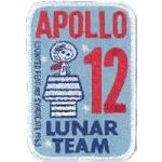 Snoopy Apollo 12 Lunar Team Randy Hunt reproduction patch