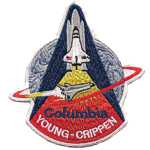 Skyforce Space Patch STS-1 crew patch replica
